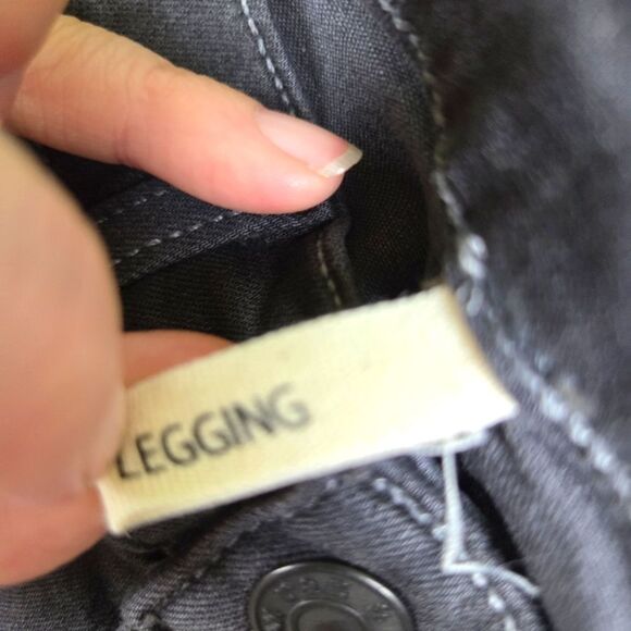 Women's Rag & Bone NWT Gray Skinny Ankle Legging Jeans Waist Size 26 - Picture 3 of 11